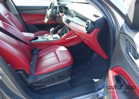 2020 Alfa Romeo Stelvio Ti Awd из США, поврежденный, VIN ZASPAKBNXL7C93103